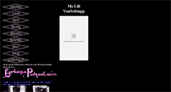 Desktop Screenshot of burlesquevixen.com